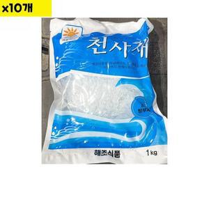 [JHN344P0_52EO]식자재 식당 해조 천사채 대 1Kg x10개
