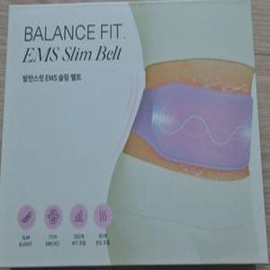 발란스핏 EMS 슬림 벨트 간편 홈트레이닝 뱃살 자극 & 복부 온열 찜질