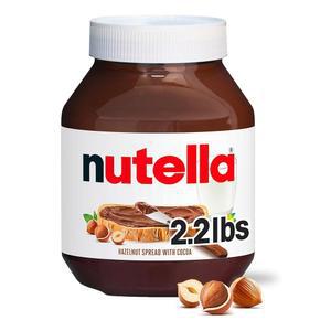 Nutella 헤이즐넛 스프레드 코코아 아침 식사, 1000.7g(37온스) 병