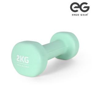 [EG] 에르고기어 네오프렌 아령 2kg (1개)