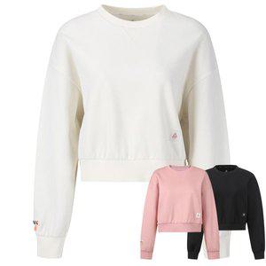 [블랙야크](강남점)25년 봄신상 bcc 클라이밍 여성 일상/데일리 세미크롭 기능성 맨투맨 1BYSSSU903