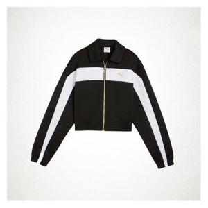 매장정품 푸마여성용 T7 릴렉스 크롭 트랙 자켓 Relaxed Cropped Track Jacket 633795 995003