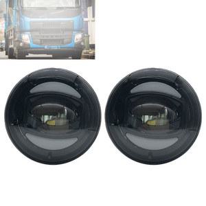 차량용 LED 안개등 램프, 볼보 VHD VNM FE FL 트럭에 , 흰색 DRL 12V 30W, 4 인치, 1 쌍,