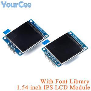 1.54 인치 TFT 디스플레이 LCD 스크린 모듈, SPI 인터페이스, ST7789 드라이버 보드, 240x240,