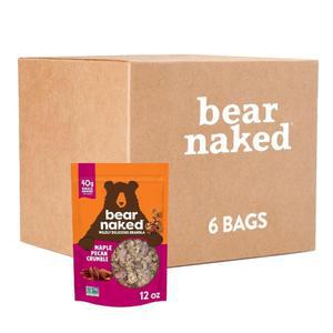 베어네이키드 그래놀라 메이플 피칸 시리얼 Bear Naked 340g 6팩 아침 식사 대용