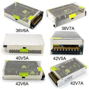 스위칭 전원 공급 장치 Ac 110V 220V to Dc 36V 40V 42V 5A 6A 7A 200W 250W 300W, 모터 전압 조절 드라이