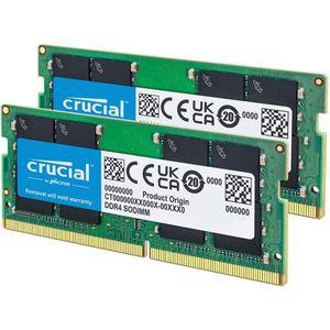 Crucial 크루셜 RAM 32GB 키트(2x16GB) DDR4 3200MHz CL22(또는 2933MHz 또는 2666MHz) 노트북 메모리 CT2K