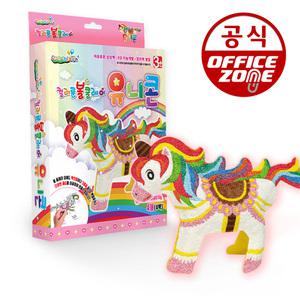 컬러룬 볼클레이 유니콘 만들기 3D 캐릭터 입체풍선 DIY 색칠 학습놀이