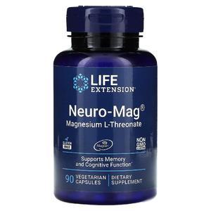 Neuro-Mag 마그네슘 L-트레온산 마그테인 트레온산마그네슘 90캡슐 라이프익스텐션