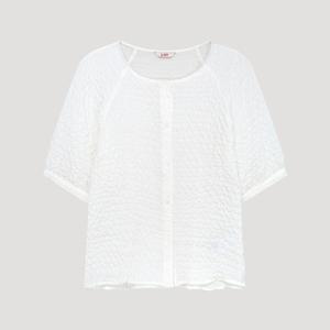 [롯데백화점]리스트 래글런 라운드넥 블라우스 TWWBLP62170