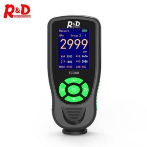 R& D 자동차 페인트 두께 게이지 금속 도구, FE/NFE 필름 테스터 색상, 0-3000um, TC300