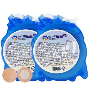 밴드골드 밴드랩 35mm 180매 x2개 롤밴드 지혈밴드 원형밴드 니플밴드