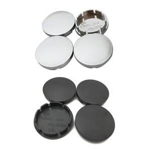 휠캡 4개대 56mm 차량용 휠 센터 허브 캡 ABS 차량 타이어 림 커버 보호자