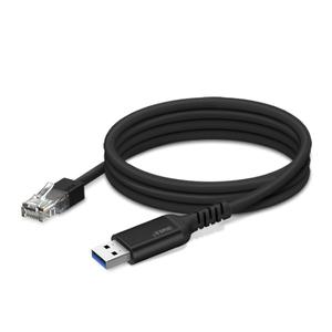 EFM ipTIME U2LAN (블랙) 기가비트 유선랜카드 / USB A to RJ-45 변환케이블