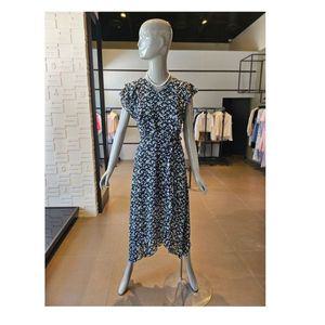 [하프클럽/]SISLEY  프릴원피스 SAOPD7431 BK