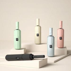 단우산 가벼운 3단 접이식 자동 거꾸로 우산 카본 우양산