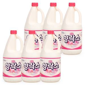 향락스 후로랄향 2Lx6개 살균 소독 표백 화장실청소 순한락스