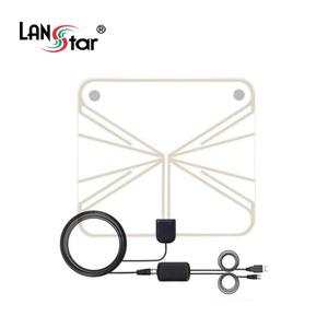 LANstar 디지털 TV 안테나 4K UHD 지상파 수신기+증폭기 세트 LS-UHANT