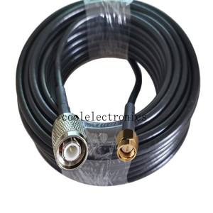 동축 케이블 RG58 SMA 수-TNC 수 커넥터 피그테일 15/50cm 1m 3m 5m 20m