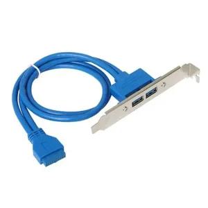 USB확장젠더 USB3.0 브라켓 2포트 50cm