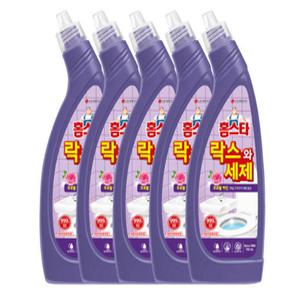 홈스타 락스와세제 후로랄파인 750ML 5개