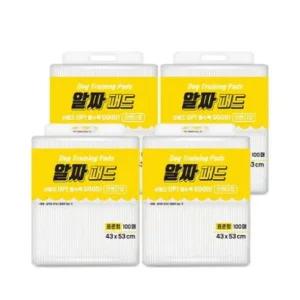패드행사알짜(표준형) 100매 (43X53) 1박스 (4개입)애견 강아지 배변 용품 배변판 화장실
