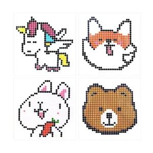 DIY 큐빅 십자수 16개비즈공예 세트 보석
