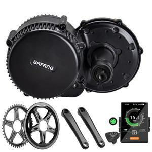 Bafang G340 미드 드라이브 모터 변환 키트 36V 500W, 8fun BBS01 BBS02 전기 자전거 모터 BB 68-73MM 용 L
