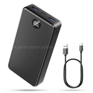 우폰 UOOFON 고속충전 대용량 보조배터리 30000mAh PD 22.5W QC3.0 잔량표시 멀티단자 + 20W C타입 케이블