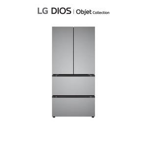 [1등급][491L]LG 오브제 김치냉장고 스탠드형 4룸 메탈 실버(Z499MPSF11)