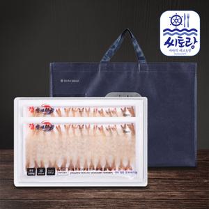 [롯데백화점]푸드진정성 [씨토랑]프리미엄 특 손질새우 선물세트(20미,450g*3팩)