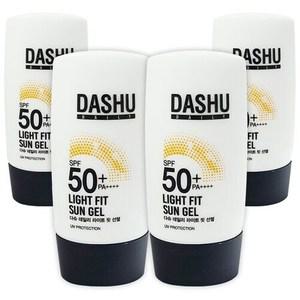 다슈 데일리 라이트핏 선젤 선크림 50ml SPF50+ 4개