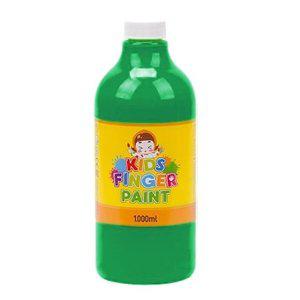 키즈맘아트 미술놀이 핑거페인트 1000ml 낱색(초록색) (WFFOX1O)