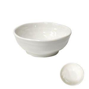 [기타]업소용 QGIAVOXW 멜라민 원형 그릇 19cm 대접 용기 국 식당