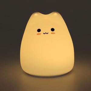 말랑냥이 무트렌선 실리콘 무드등 건전지 인테리어 취침등