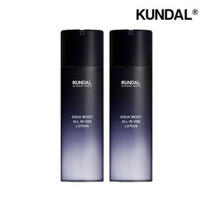 [기타]쿤달 클래식 맨즈 아쿠아 모이스트 올인원 로션 150ml x2개
