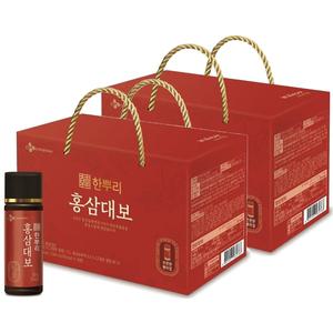 CJ제일제당 한뿌리 홍삼대보 100ML x 20병