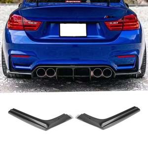 BMW M3 M4 F80 F82 F83 리얼카본 리어범퍼 하단 스플리터 카나드 컵윙 파츠 호환