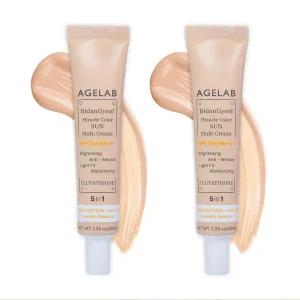 [원쁠딜] 에이지랩 비단결 올인원 톤업 선크림 40ml+40ml