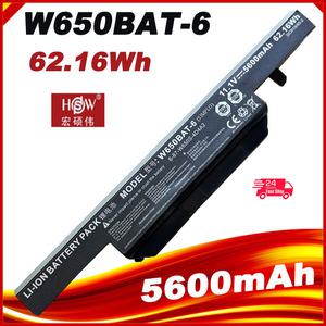 W650BAT-6 노트북 배터리 Hasee K610C K650D K750D K570N K710C K590D G150SG G150S G150TC G150MG W650S W