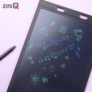 지니큐 12인치 컬러글씨 전자노트 전자보드 전자칠판