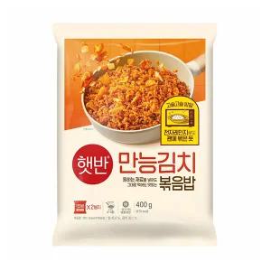 [장보기]CJ 햇반 만능김치볶음밥 400g, 1개