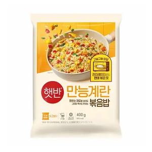 [장보기]CJ 햇반 쿡반만능계란볶음밥 400g, 1개