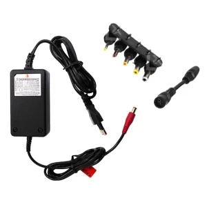 12V2A +5종잭 셋트 12V 2A 다용도 아답터 5종 변환젠더 포함 CCTV LED 공유기/충전기/어댑터/아답타/모니터