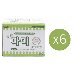 내츄럴 마미 베이비파우더 100g [6세트]