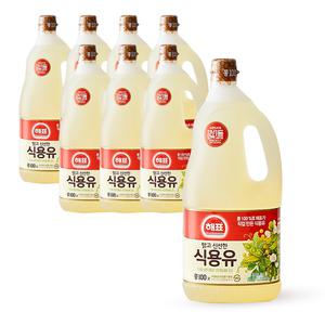 해표 식용유 1.5L x8개 / 콩기름