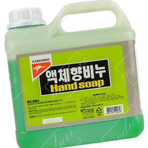 (제스트)캉가루 핸드크리너 3.75L 액체 손세정제 비누 물