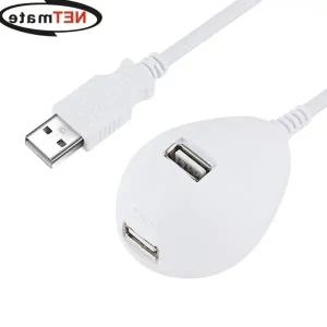 USB연장케이블 USB2.0케이블 도킹 White 5M