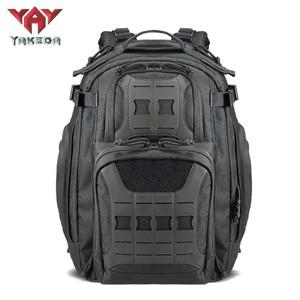 YAKEDA 600D MOLLE 전술 배낭 폭행 팩 40L 방수 야외 캠핑 등산 하이킹 남성용