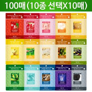 일본판매1위 엠제이케어 에센스 마스크 100매